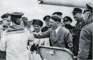 Hitler-petting-Goerings-tiger-cub